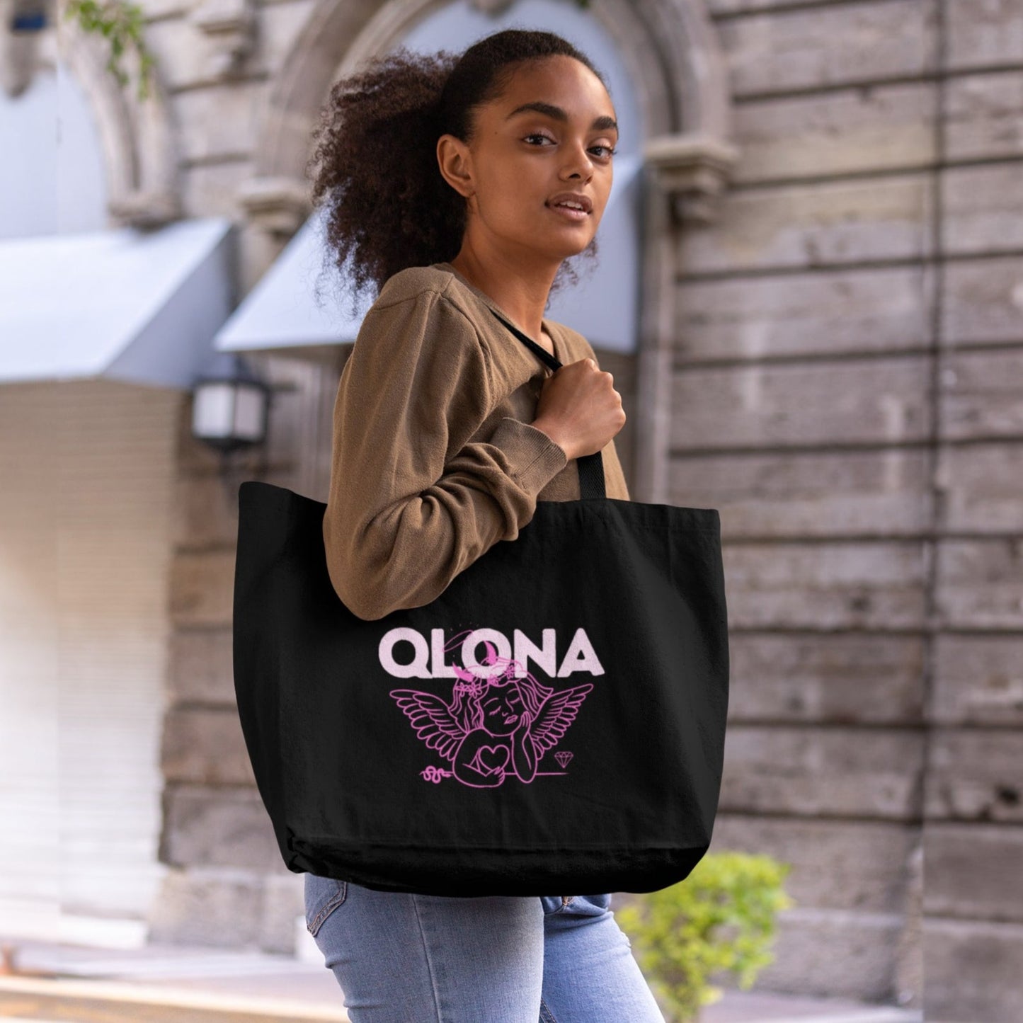QLONA Tote Bag