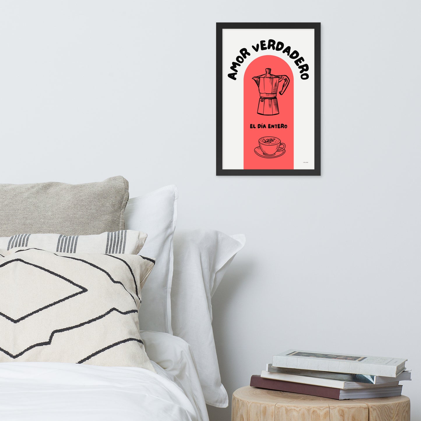 Amor Verdadero Framed Print