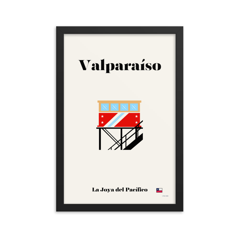 🇨🇱 Valparaiso Framed Print