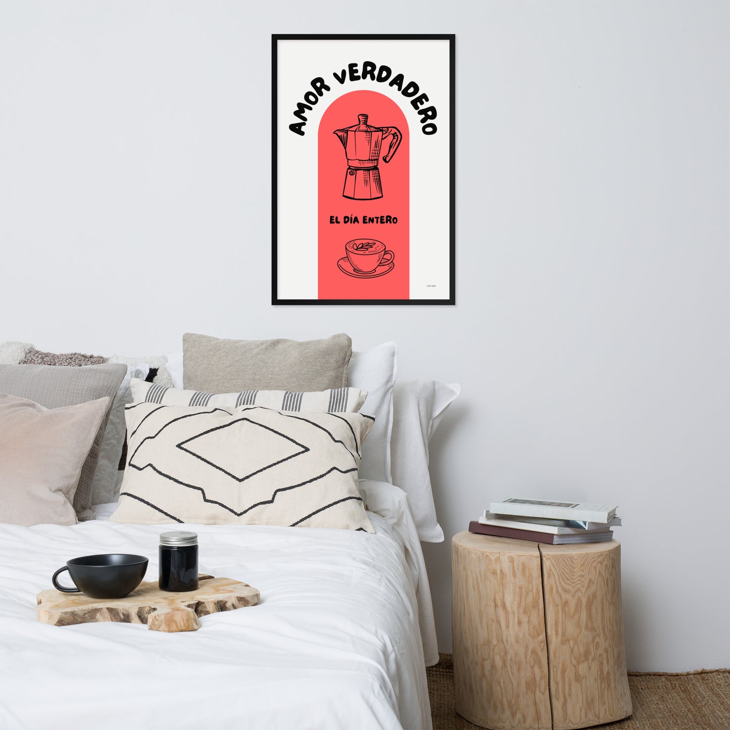 Amor Verdadero Framed Print