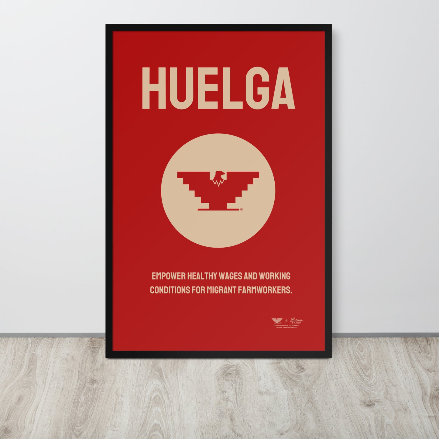 UFW® - Huelga Framed Poster