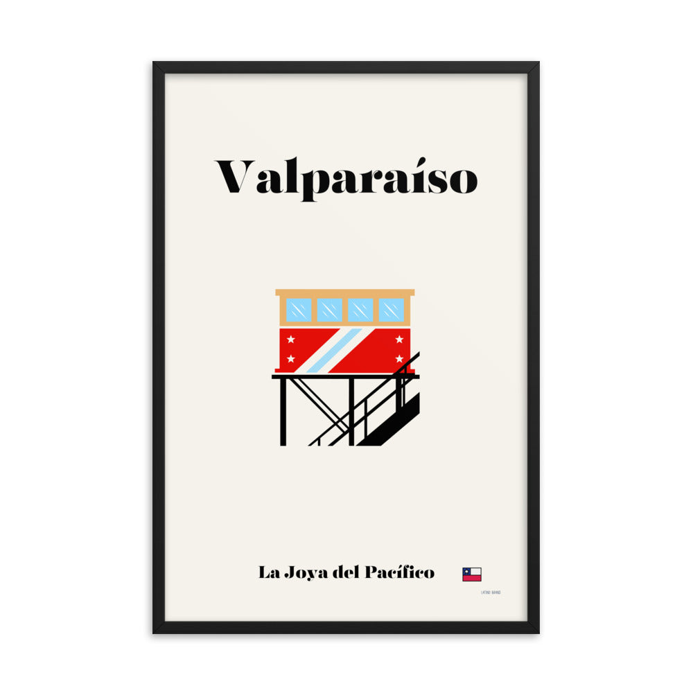 🇨🇱 Valparaiso Framed Print
