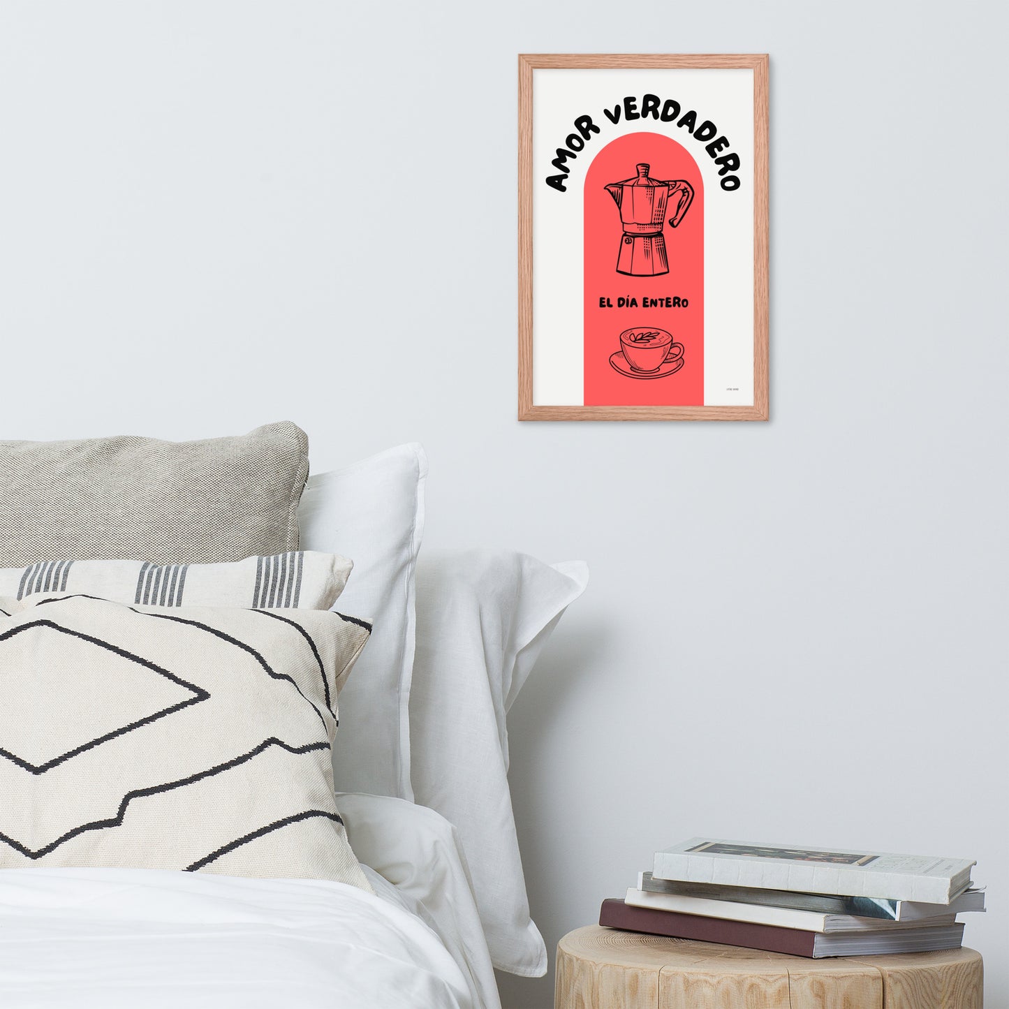 Amor Verdadero Framed Print
