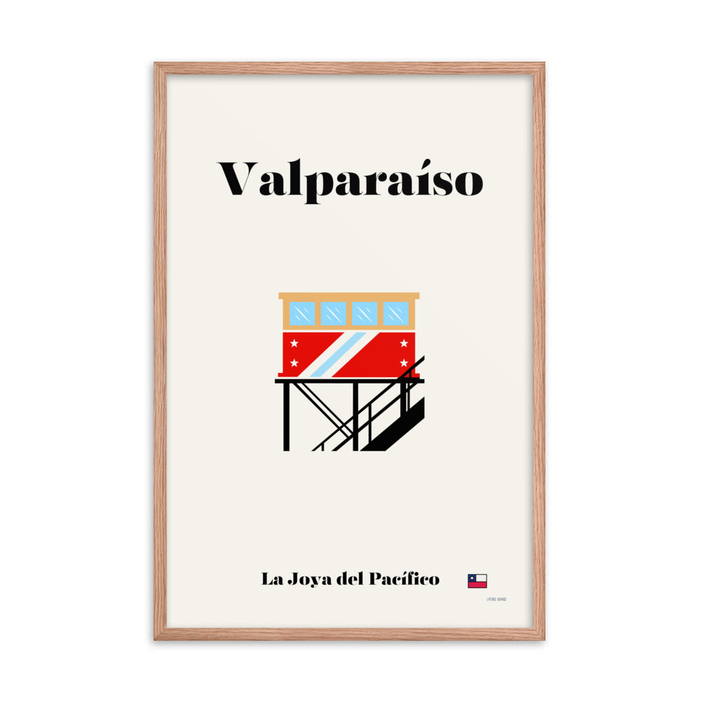 🇨🇱 Valparaiso Framed Print