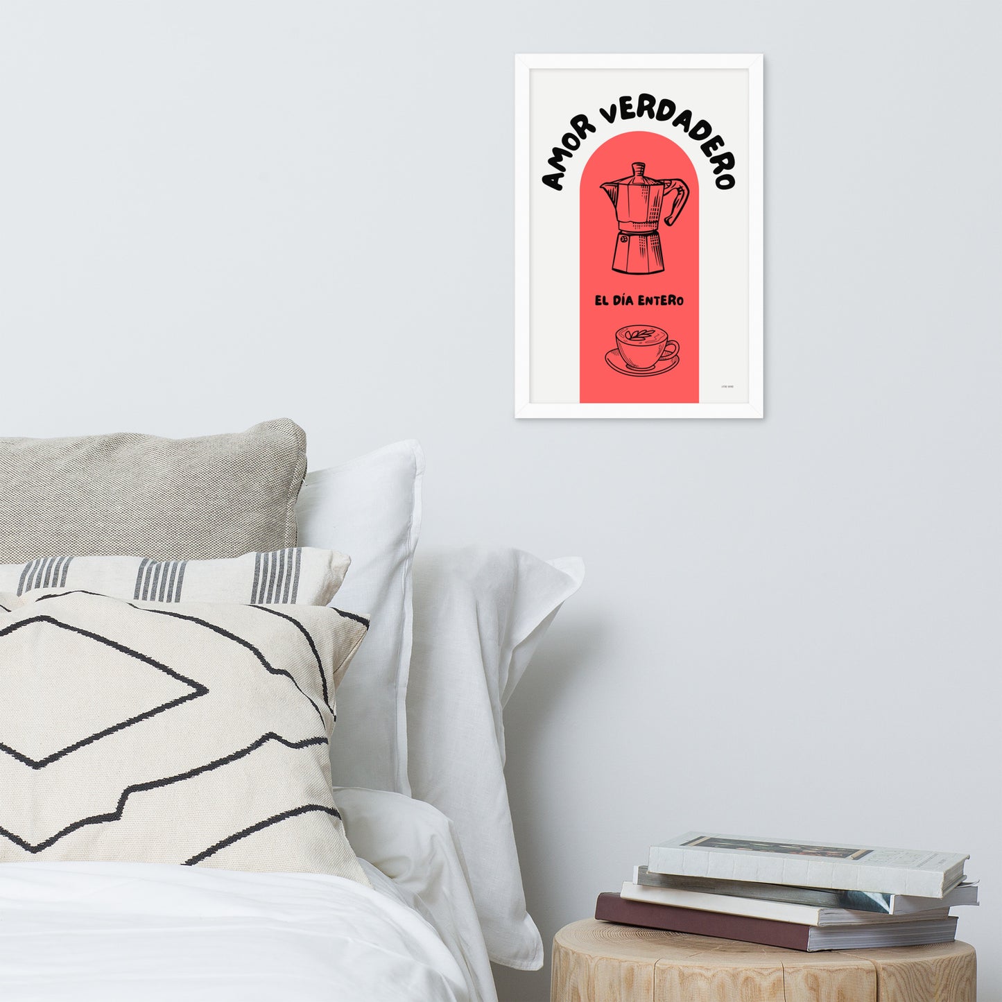 Amor Verdadero Framed Print
