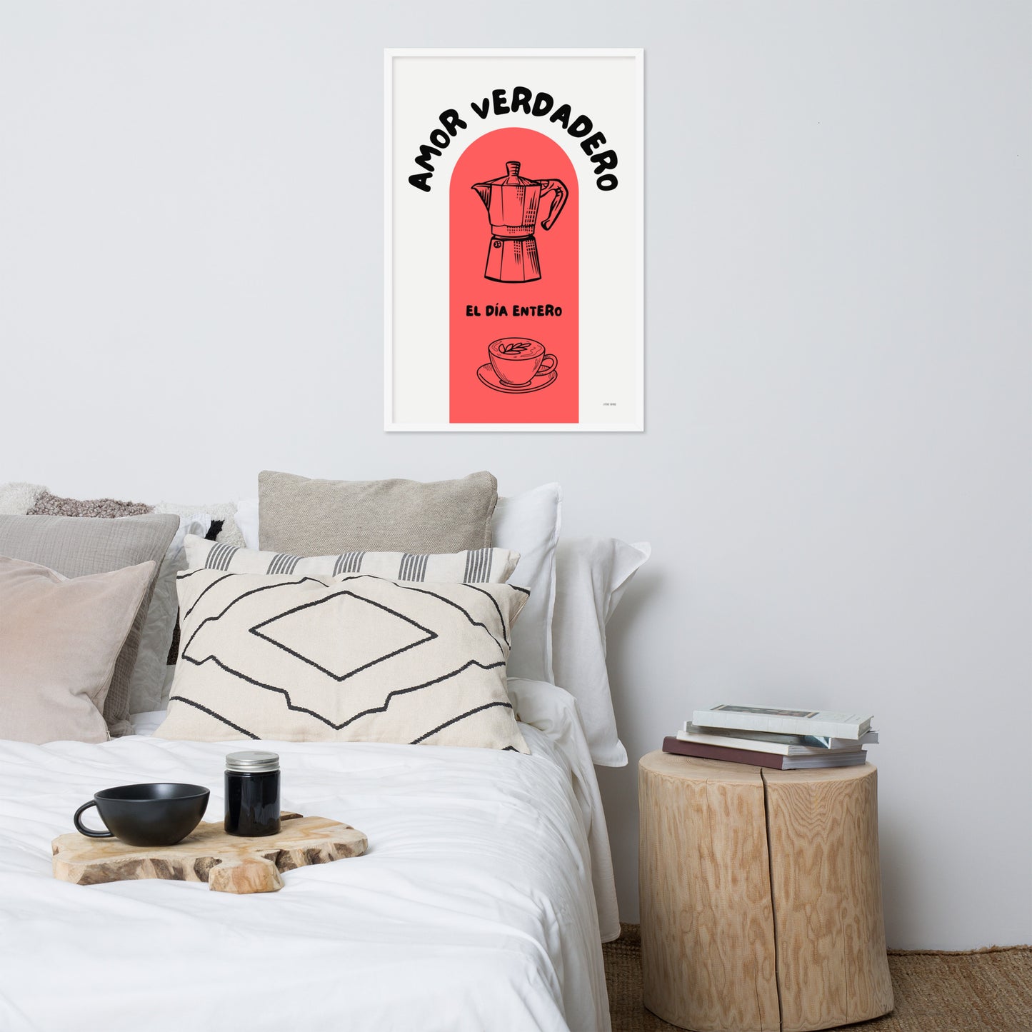 Amor Verdadero Framed Print