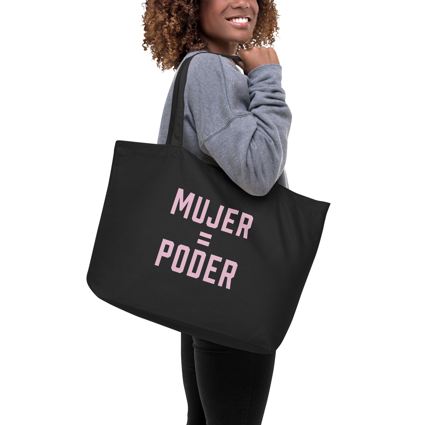 Mujer Es Poder (grande) Bolsa de tela