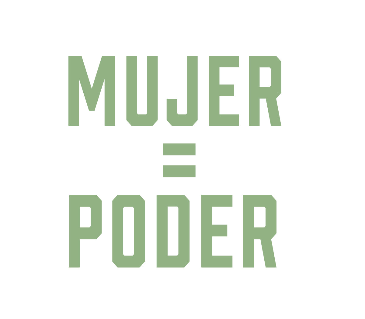 Mujer = Poder Coffee Mug