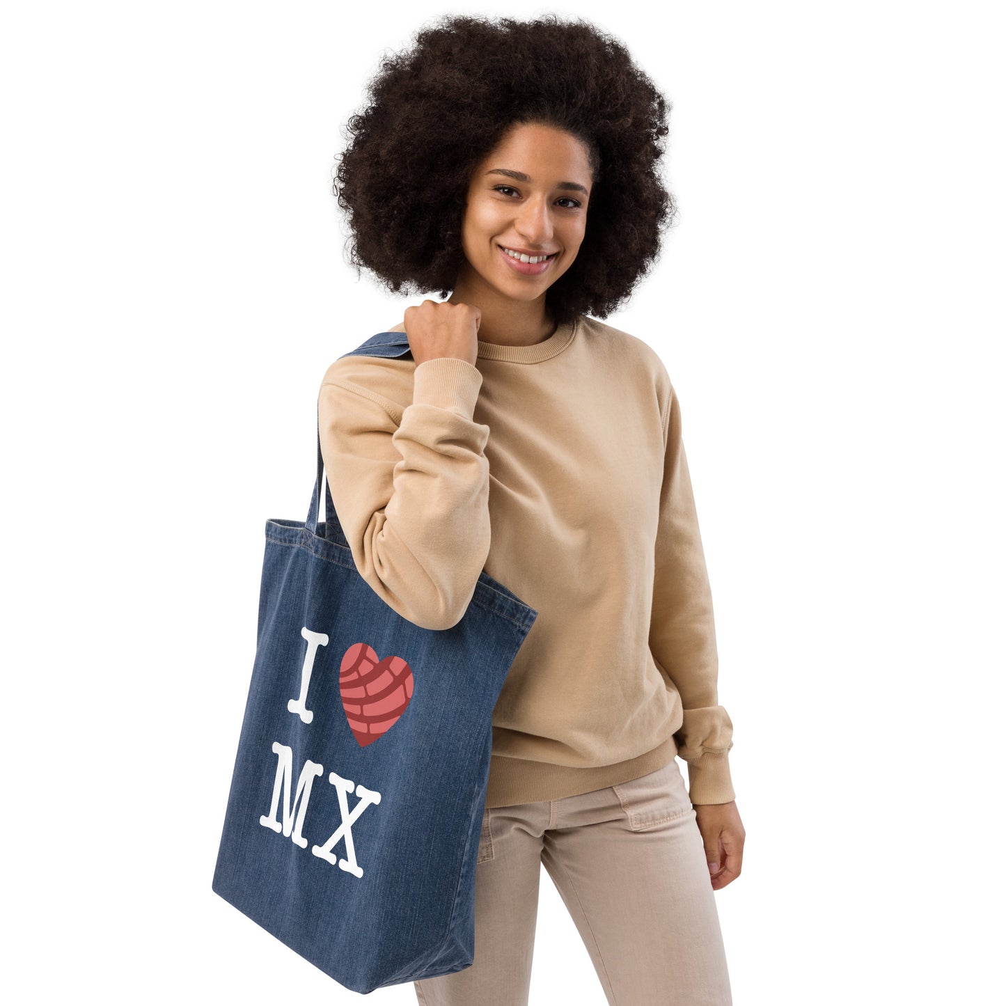 I Love Mexico Concha Tote
