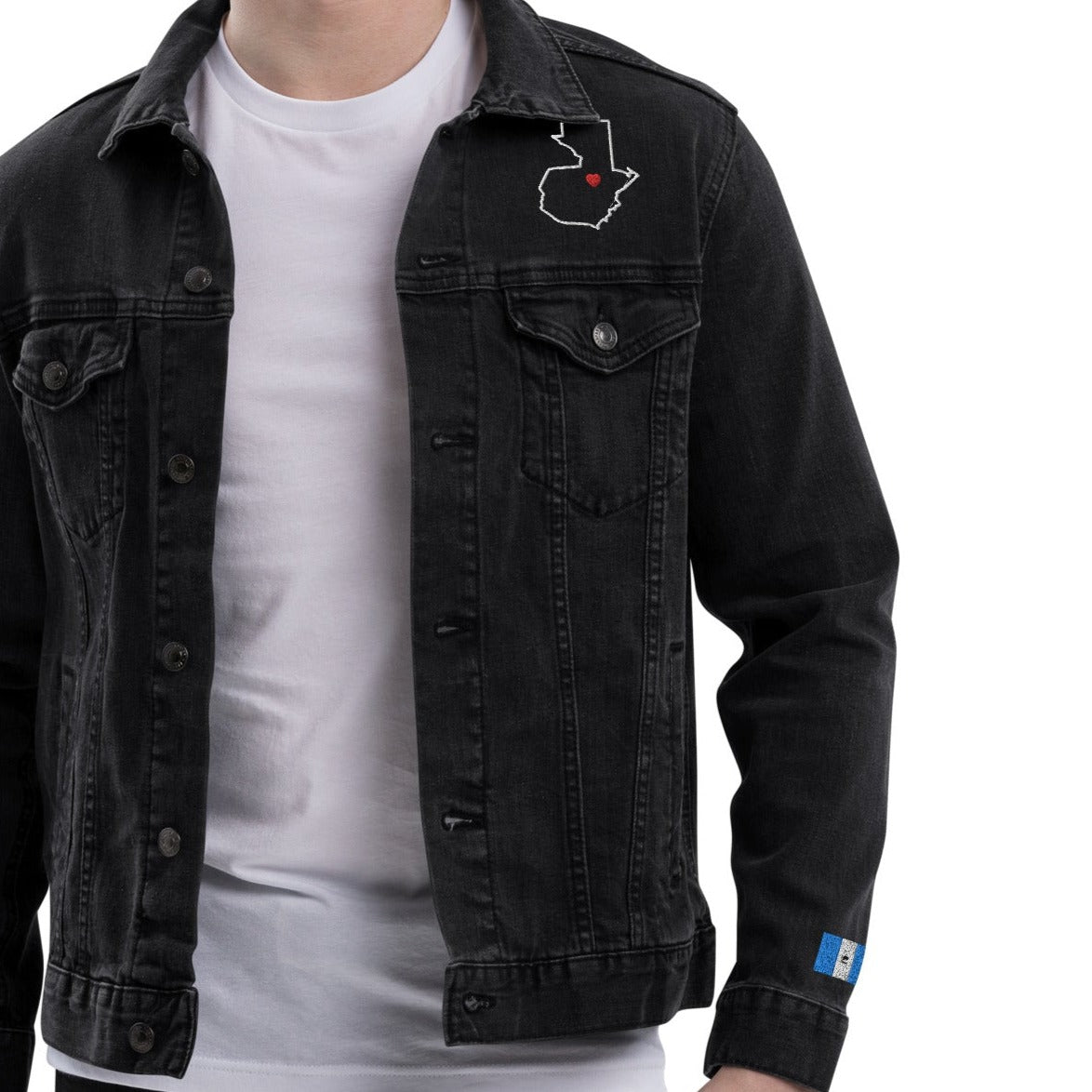 🇬🇹 Guatemala Denim Jacket