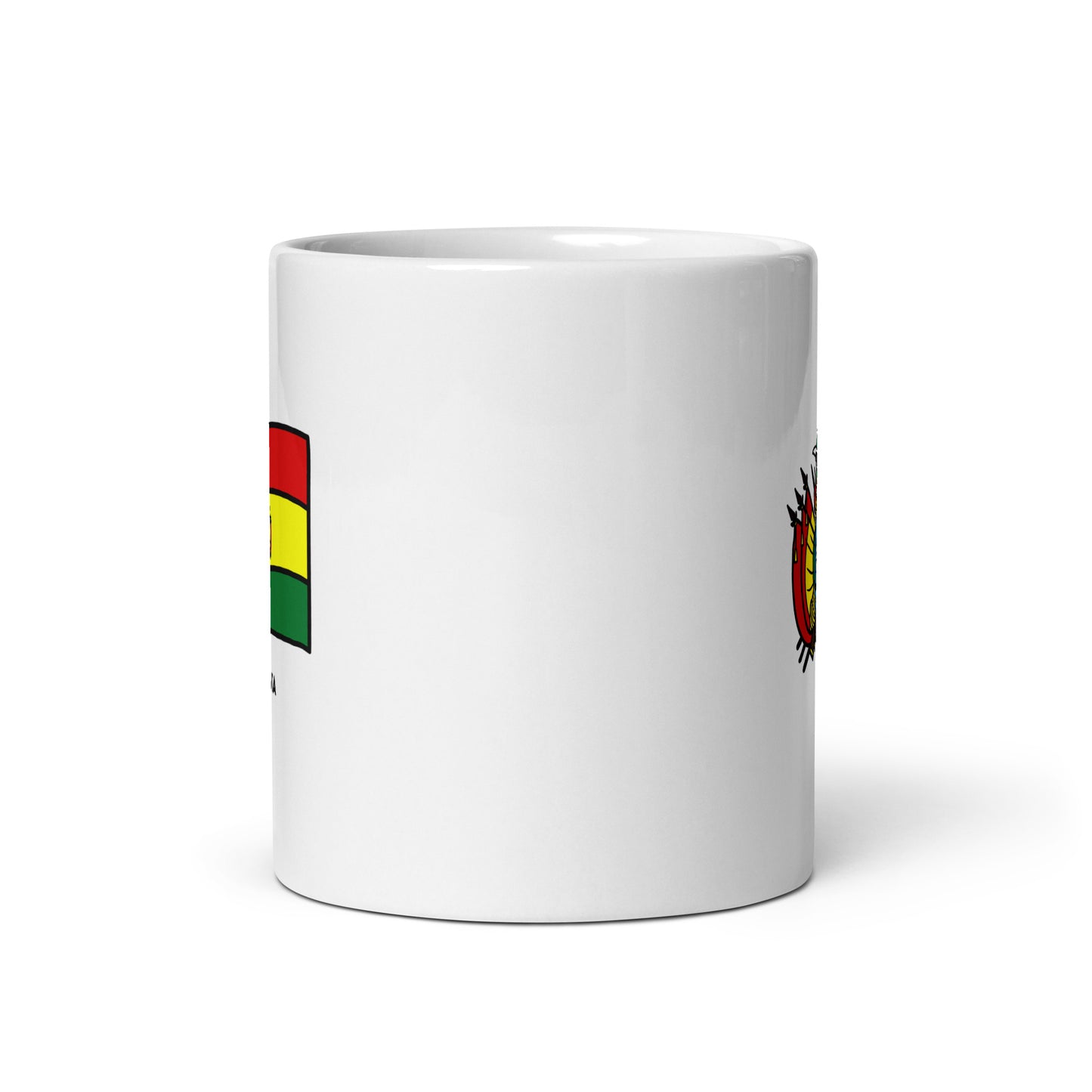 🇧🇴 Bolivia (Escudo y Bandera) Taza de café