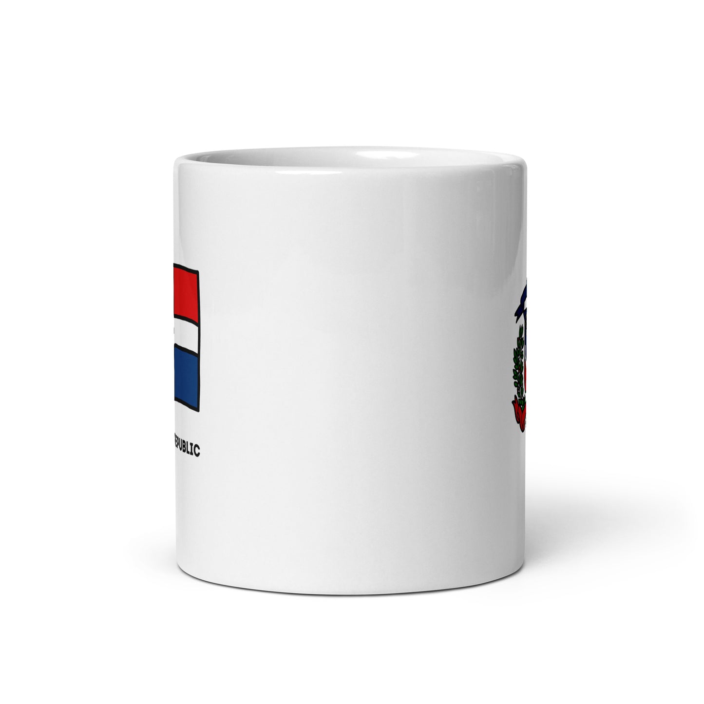 Taza de café 🇩🇴 República Dominicana (Escudo y Bandera)