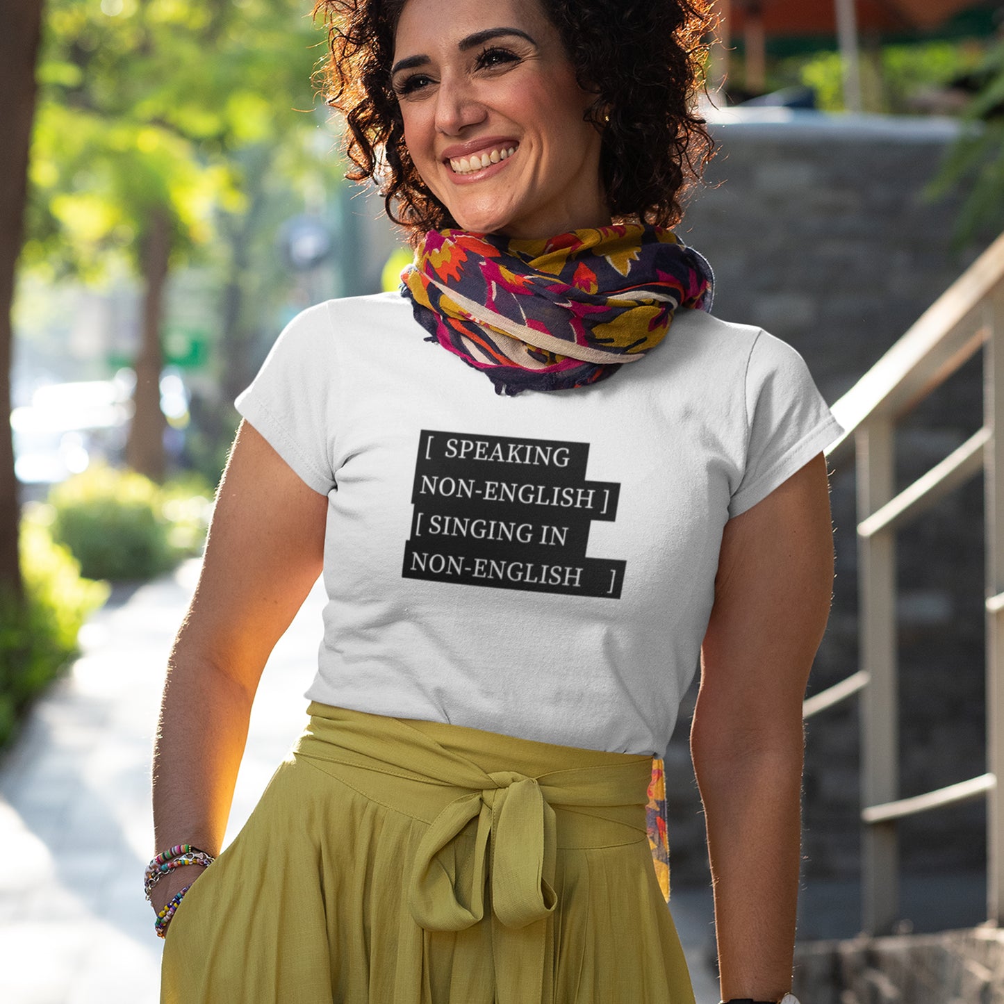 Hablando no inglés (mujeres)