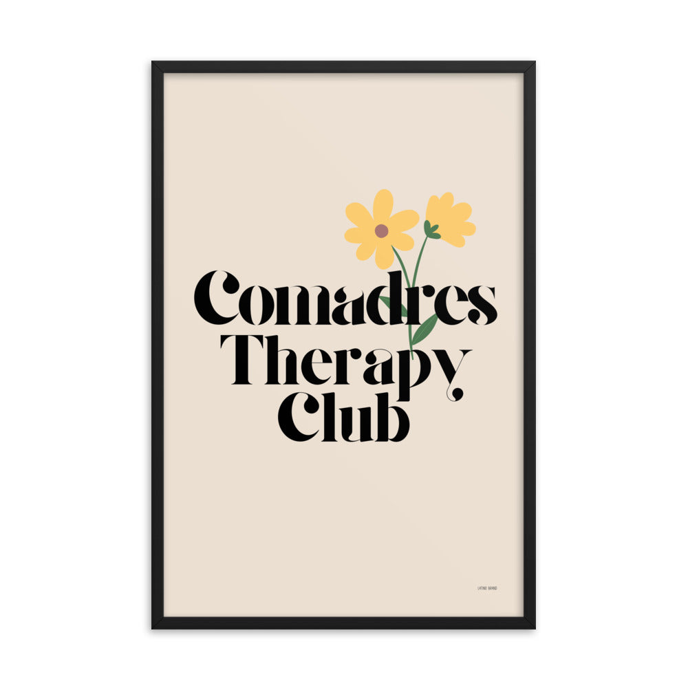Comadres Therapy Framed Print