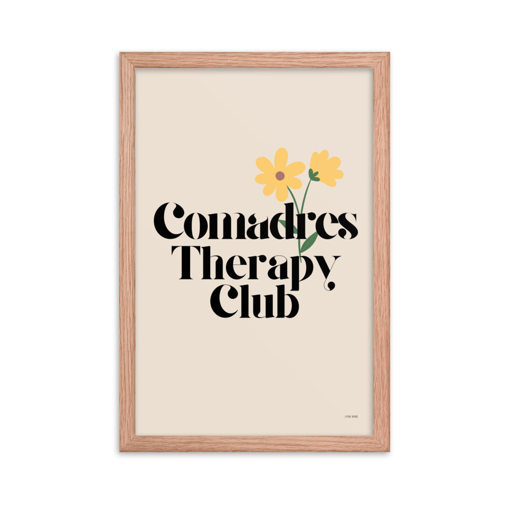 Comadres Therapy Framed Print