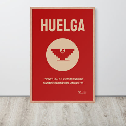 UFW® - Huelga Framed Poster