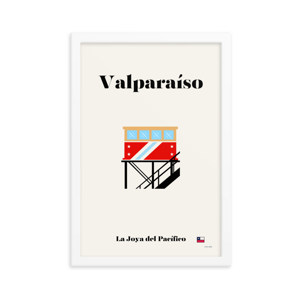 🇨🇱 Valparaiso Framed Print