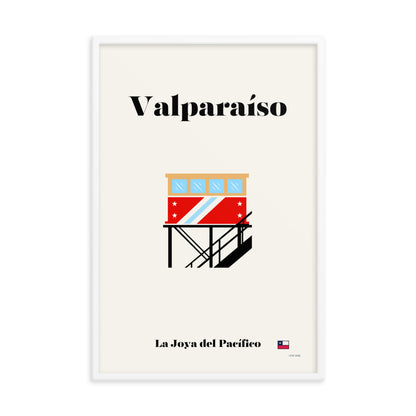 🇨🇱 Valparaiso Framed Print