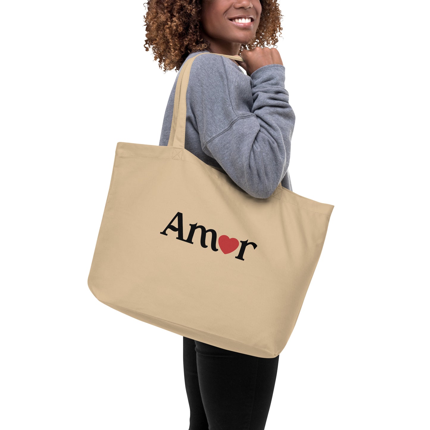 Amor Tote Bag (Natural)