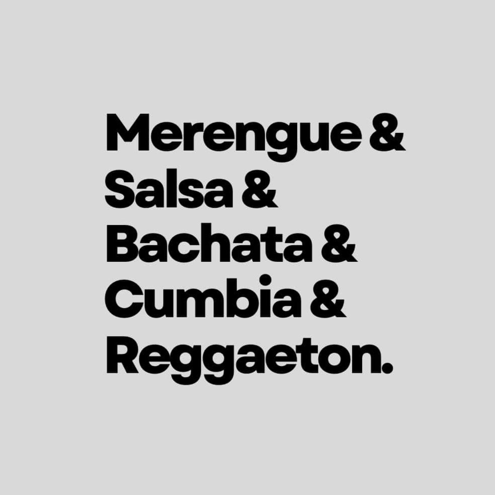 🇩🇴 Merengue, Salsa, Bachata Sweatshirt