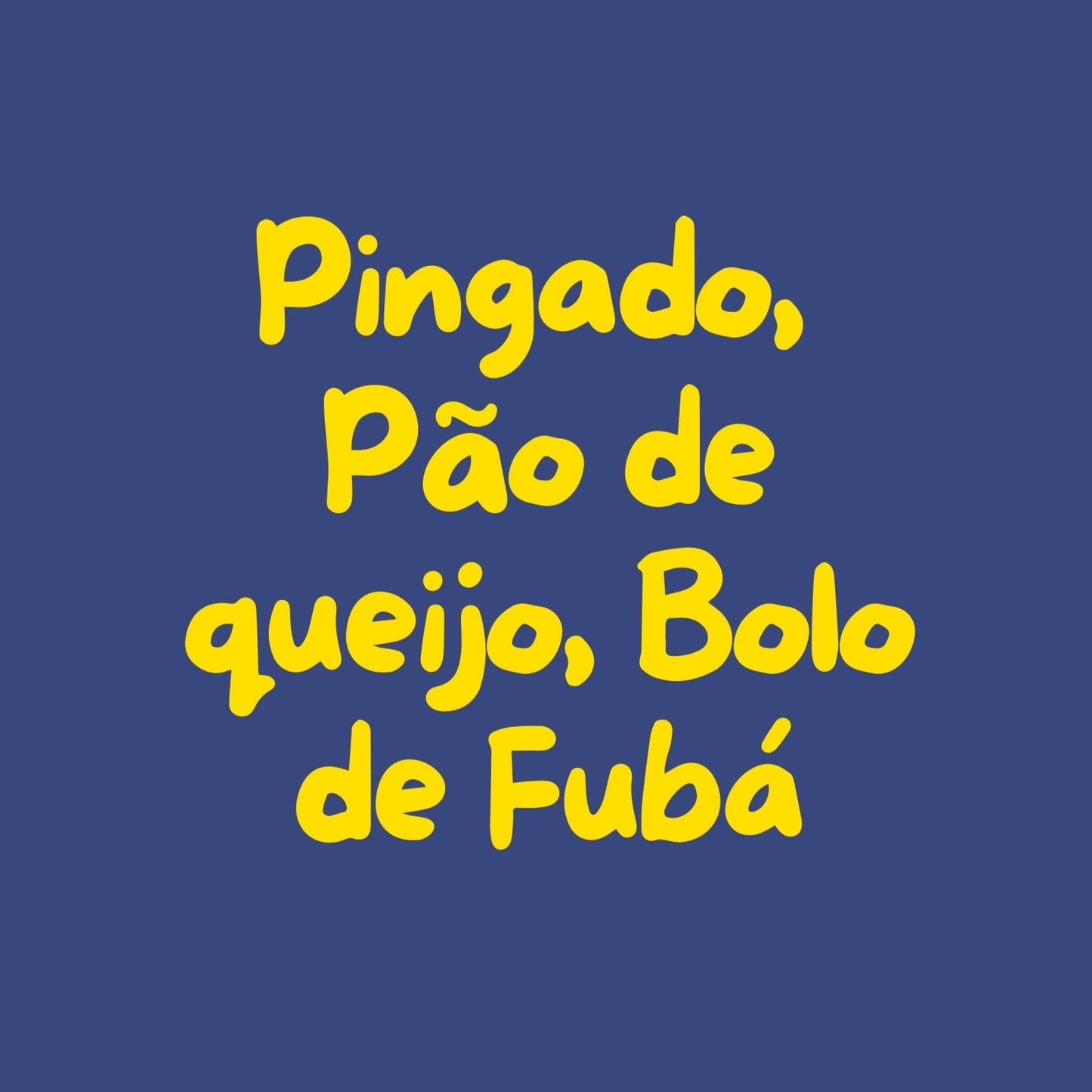 🇧🇷 Pingado, Pão de queijo, Bolo de Fubá Sweatshirt