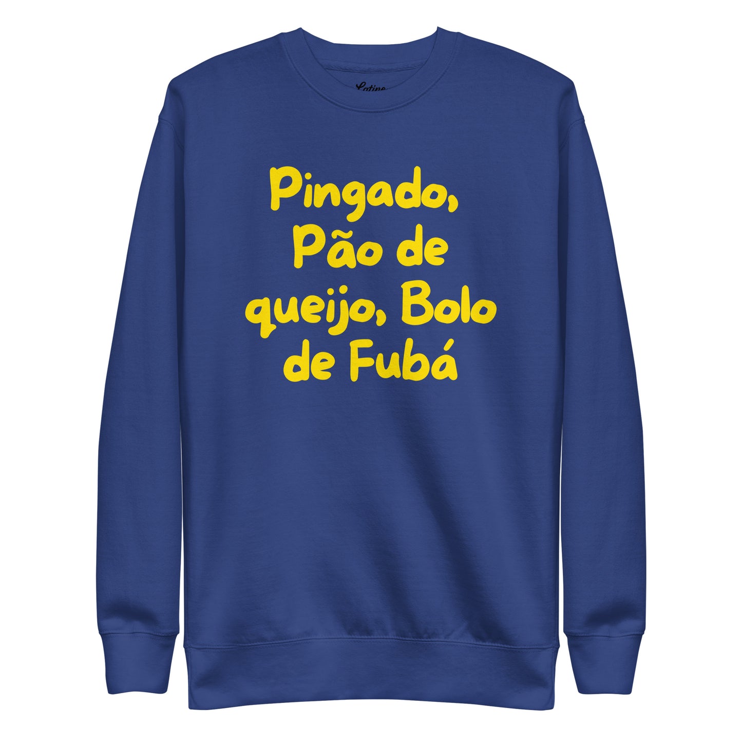 🇧🇷 Pingado, Pão de queijo, Bolo de Fubá Sweatshirt