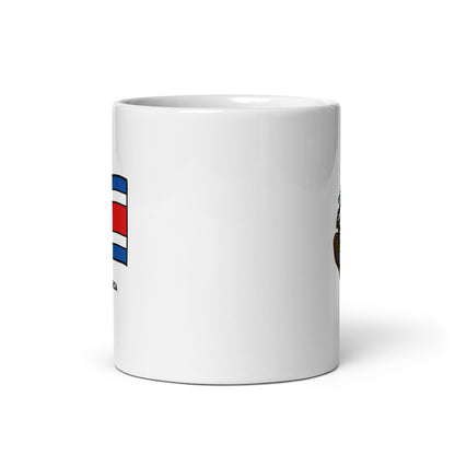 🇨🇷 Costa Rica (Escudo y Bandera) Coffee Mug