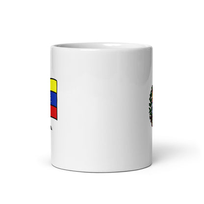 Taza de café 🇻🇪 Venezuela (Escudo y Bandera)