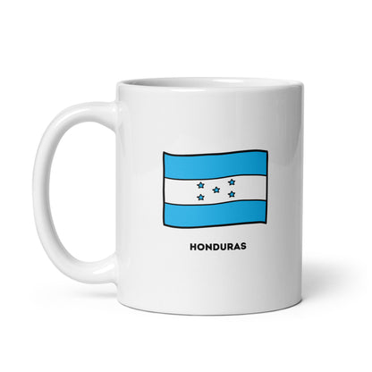 Taza de café 🇭🇳 Honduras (Escudo y Bandera)