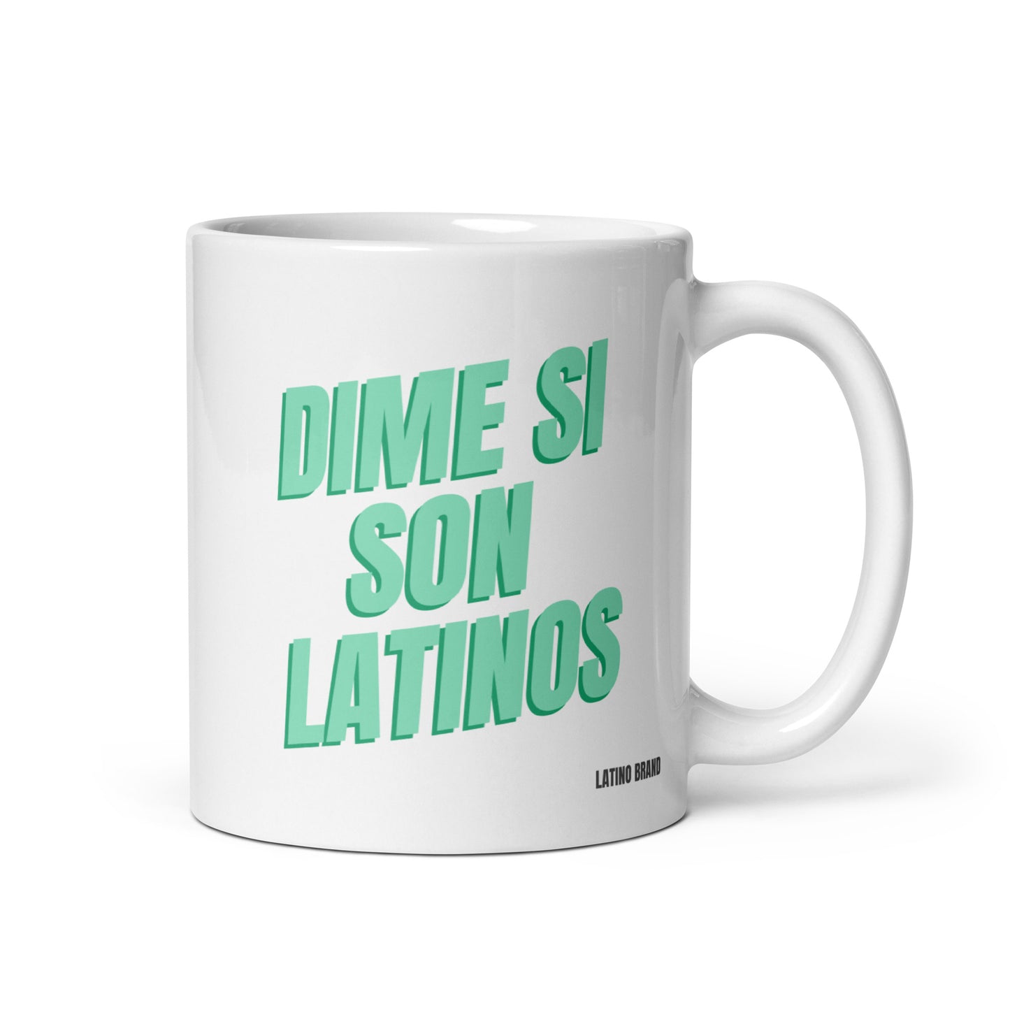 Dime Si Son Latinos Coffee Mug