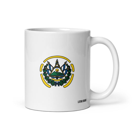 🇸🇻 El Salvador  (Escudo y Bandera) Coffee Mug