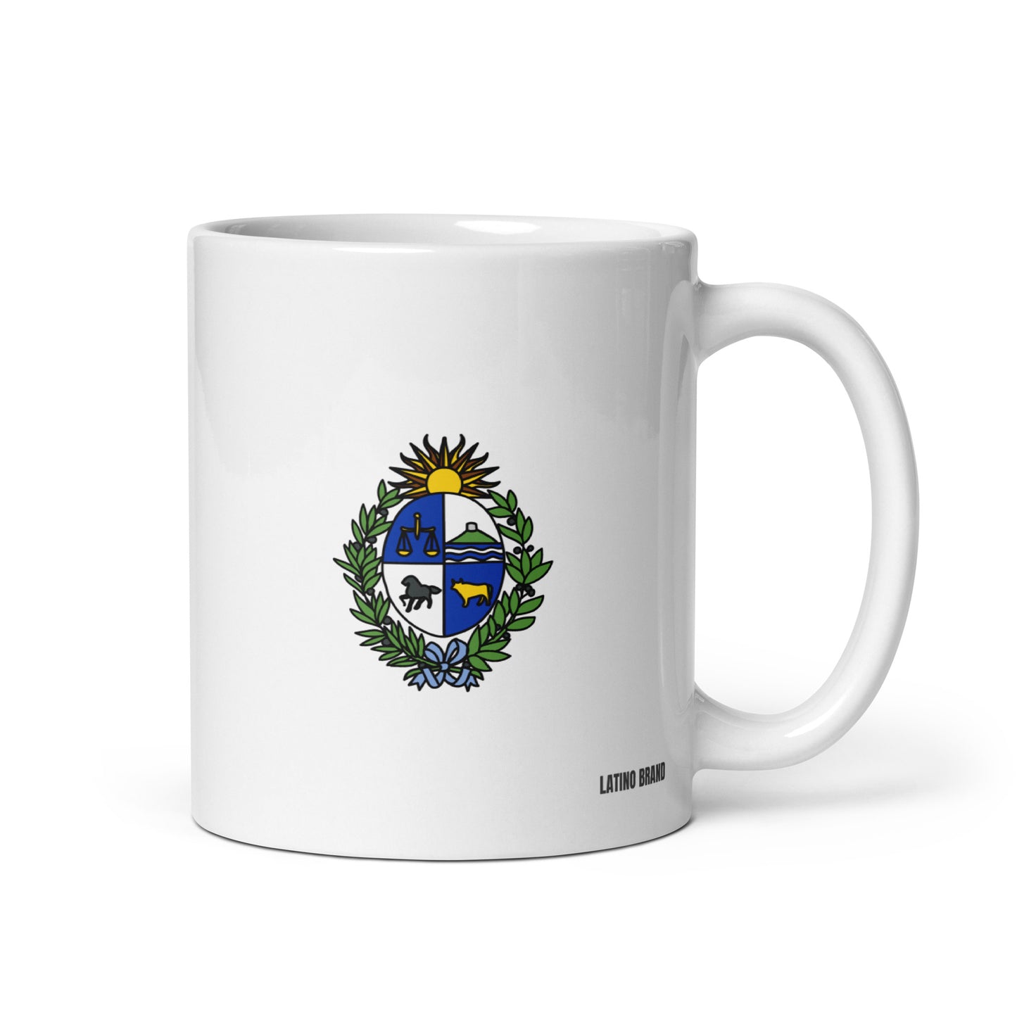 Taza de café 🇺🇾 Uruguay (Escudo y Bandera)