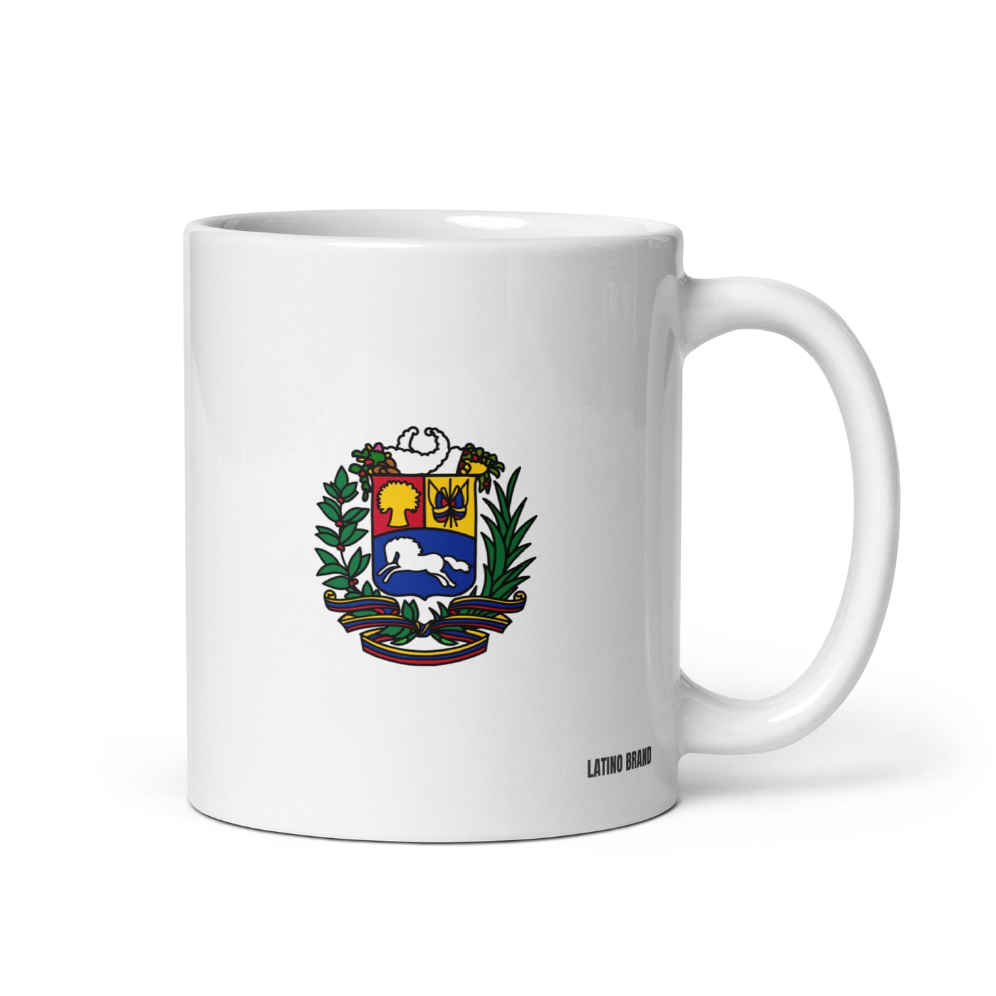 Taza de café 🇻🇪 Venezuela (Escudo y Bandera)