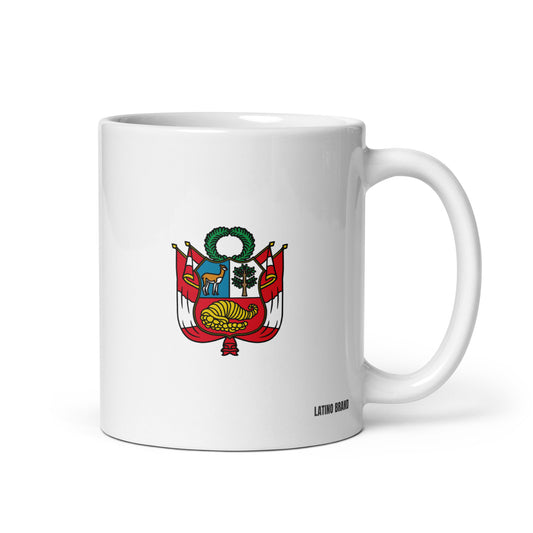 🇵🇪 Peru (Escudo y Bandera) Coffee Mug