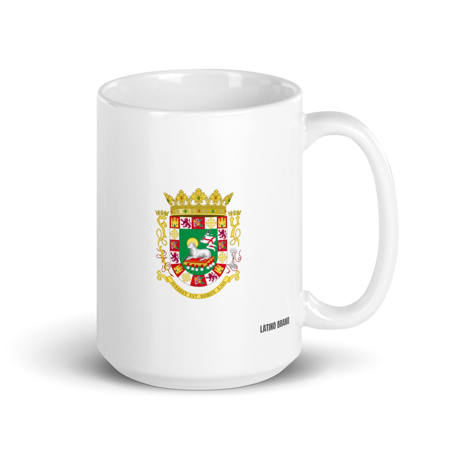 Taza de café 🇵🇷 Puerto Rico (Escudo y Bandera)