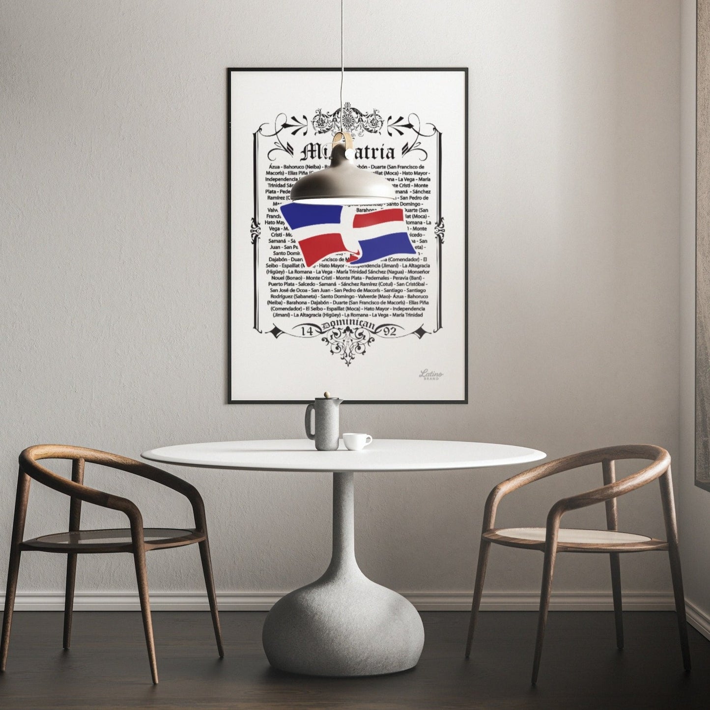 🇩🇴 Mi Patria, Dominican - White
