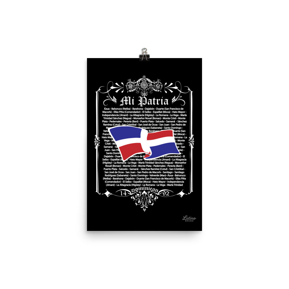 🇩🇴 Mi Patria, Dominican - Print