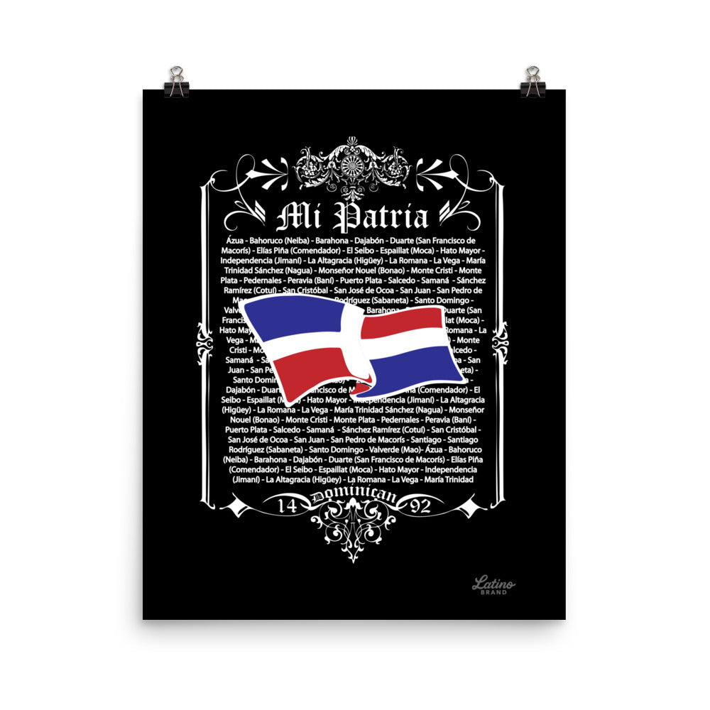 🇩🇴 Mi Patria, Dominican - Print