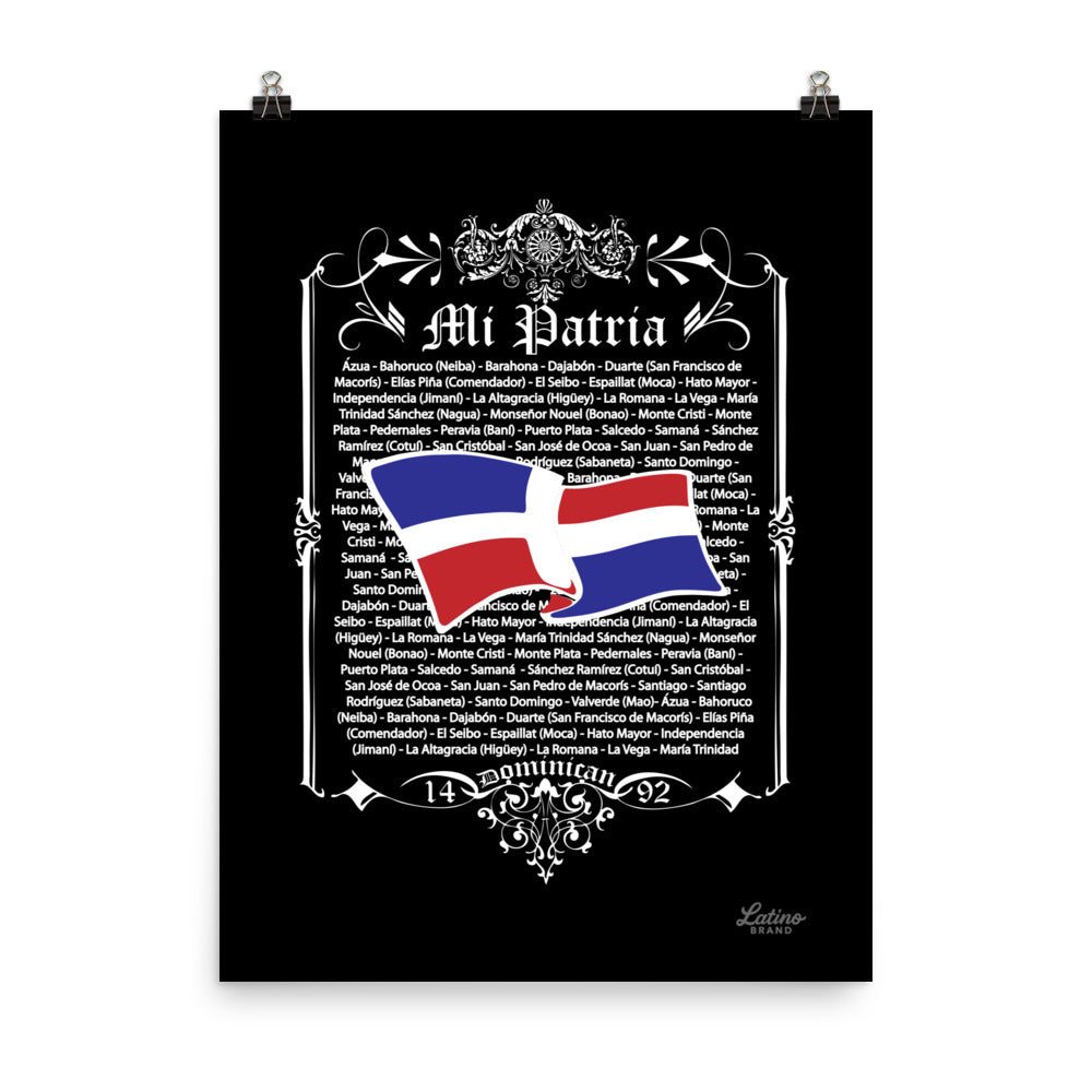 🇩🇴 Mi Patria, Dominican - Print