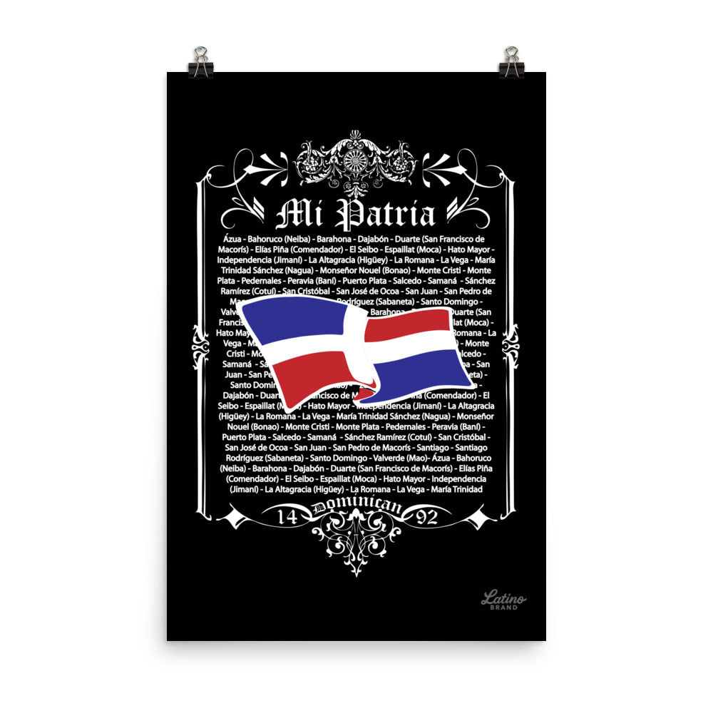 🇩🇴 Mi Patria, Dominican - Print