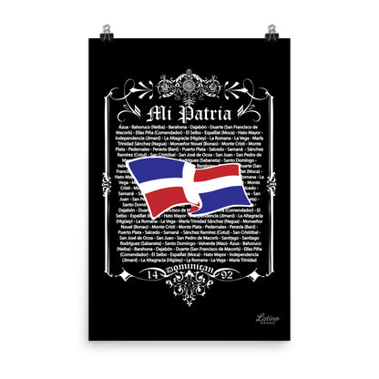 🇩🇴 Mi Patria, Dominican - Print